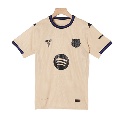 Barcelone Extérieur Maillot 2025/26 Jaune Joueur