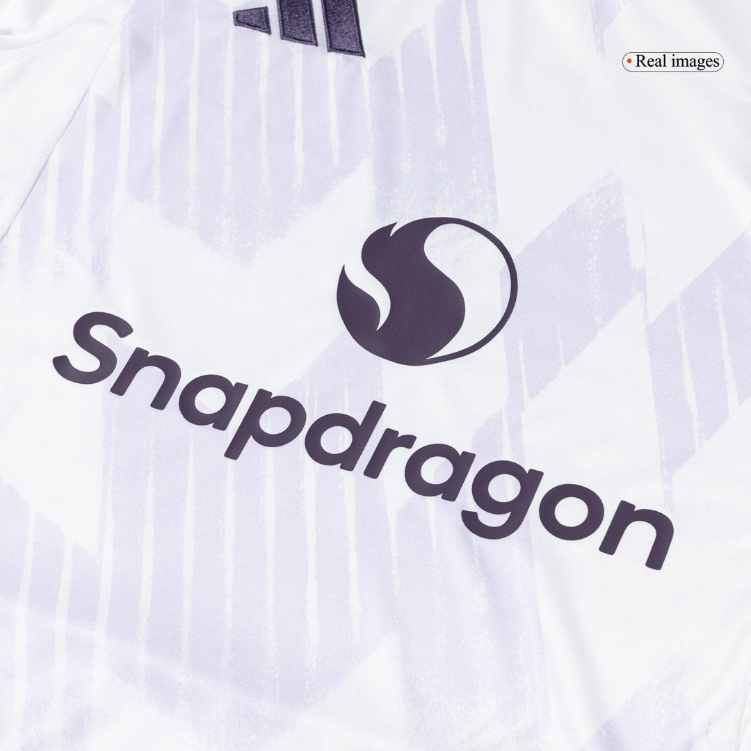 Manchester United Extérieur Maillot Manches Longues 2025/26 Blanc