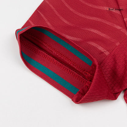 Portugal Domicile Maillot Kit 2026 Enfant Rouge