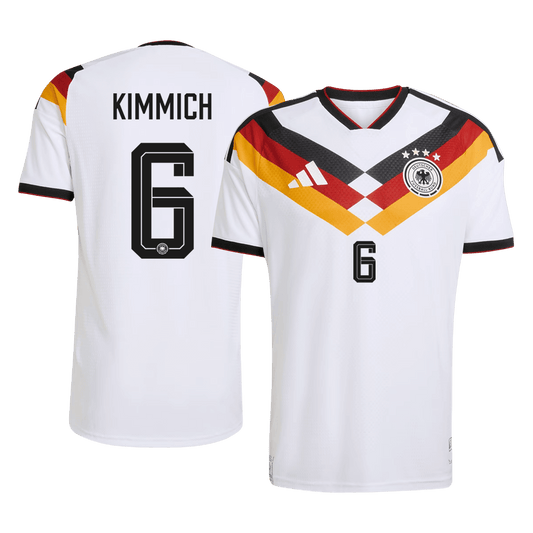 KIMMICH #6 Allemagne Domicile Maillot 2026 Blanc Joueur