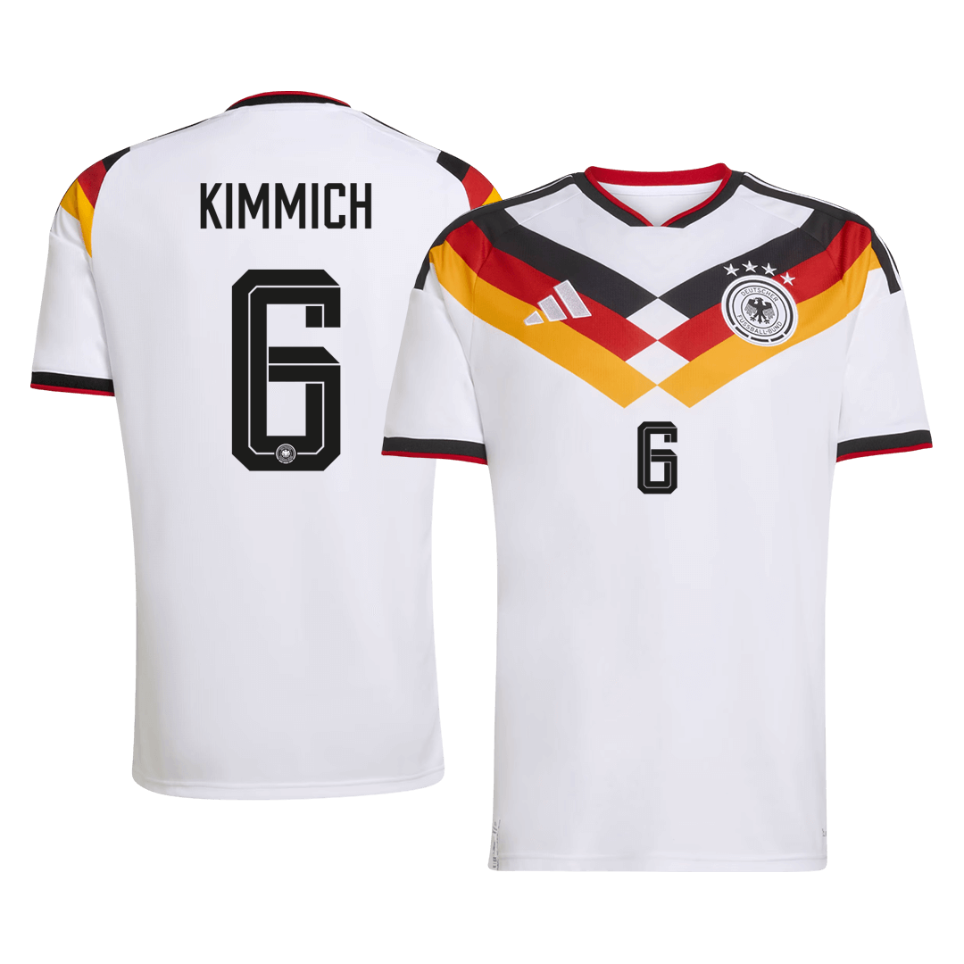 KIMMICH #6 Allemagne Domicile Maillot 2026 Blanc