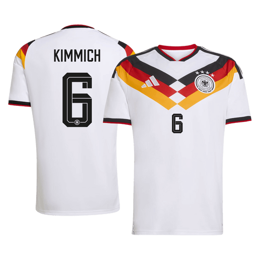 KIMMICH #6 Allemagne Domicile Maillot 2026 Blanc