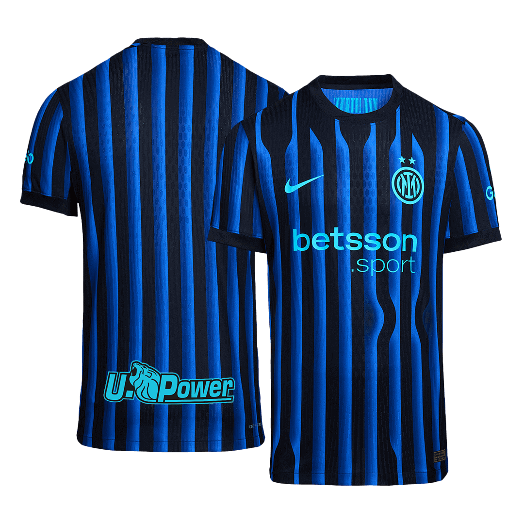 Inter Milan Domicile Maillot 2025/26 Blue&Black Joueur