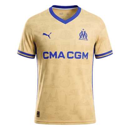 Olympique de Marseille Fourth Maillot 2025/26 Jaune