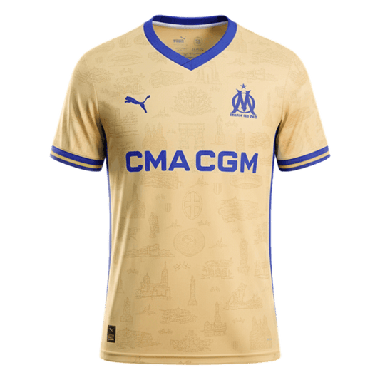 Olympique de Marseille Fourth Maillot 2025/26 Jaune