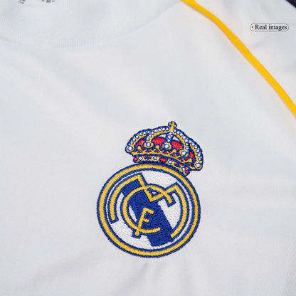 Real Madrid Domicile Maillot Manches Longues 2025/26 Blanc