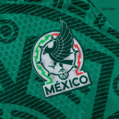S.GIMENEZ #11 Mexique Domicile Maillot 2026 Vert Joueur