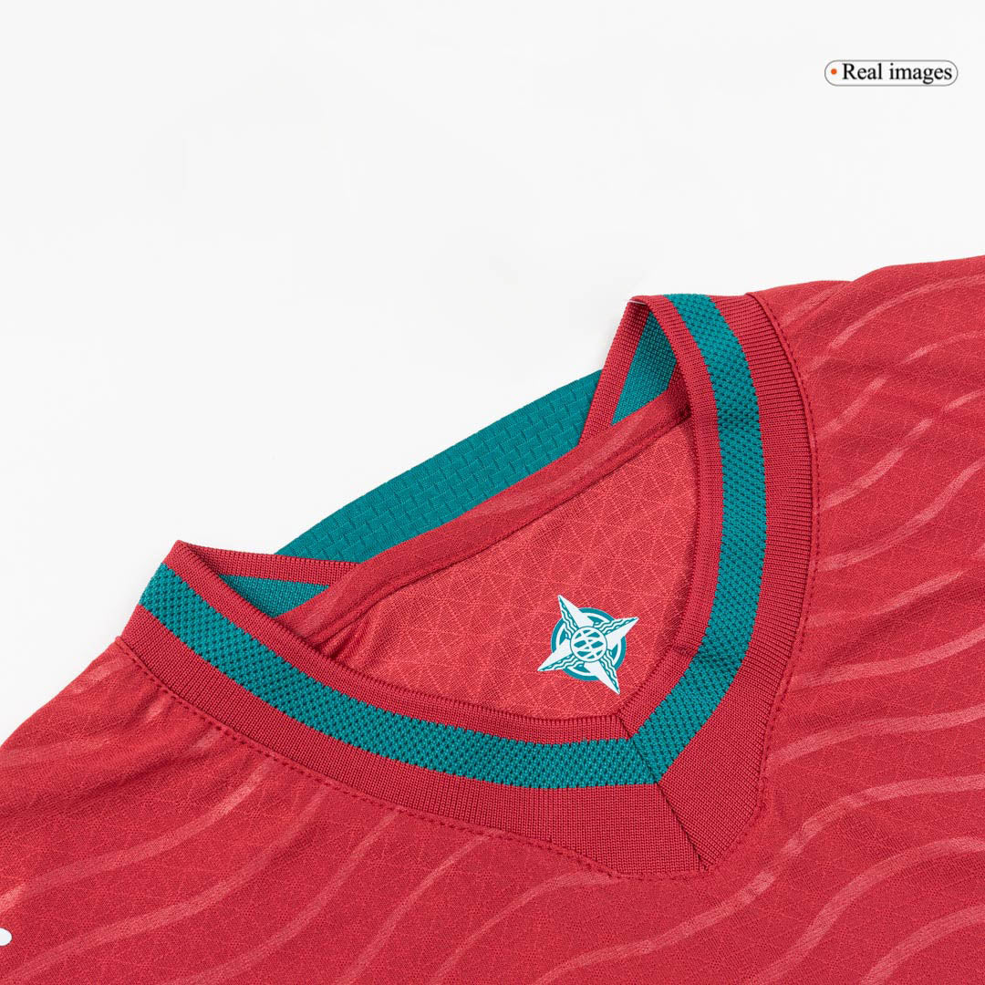 Portugal Domicile Maillot Manches Longues 2026 Rouge