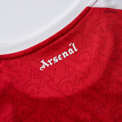 Arsenal Domicile Maillot Manches Longues 2025/26 Rouge