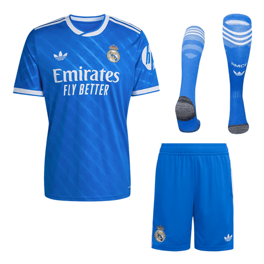Real Madrid Third Maillot Kit 2025/26 Bleu