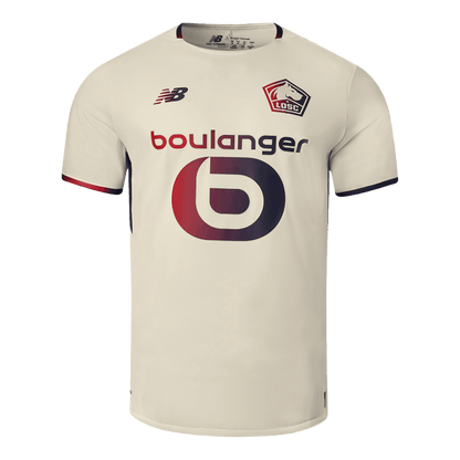 Lille OSC Extérieur Maillot 2025/26 Beige Grande Taille
