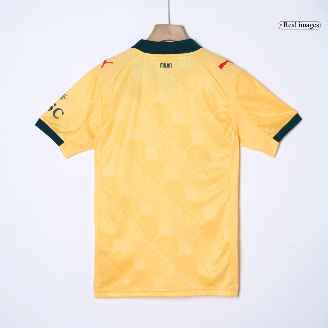 AC Milan Third Maillot 2025/26 Jaune