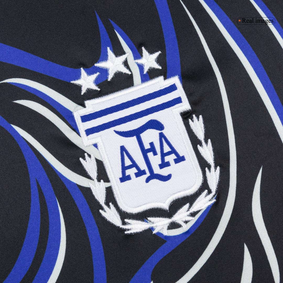 E. FERNÁNDEZ #24 Argentine Extérieur Maillot 2026 Noir