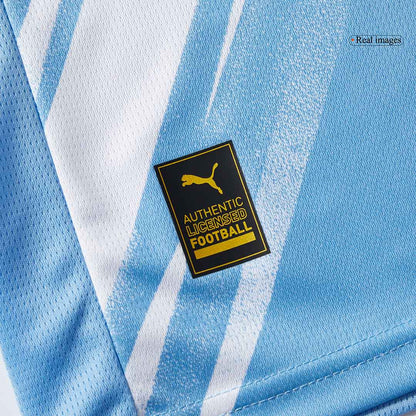 Manchester City Domicile Maillot Manches Longues 2025/26 Bleu