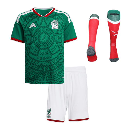 Mexique Domicile Maillot Kit 2026 Enfant Vert