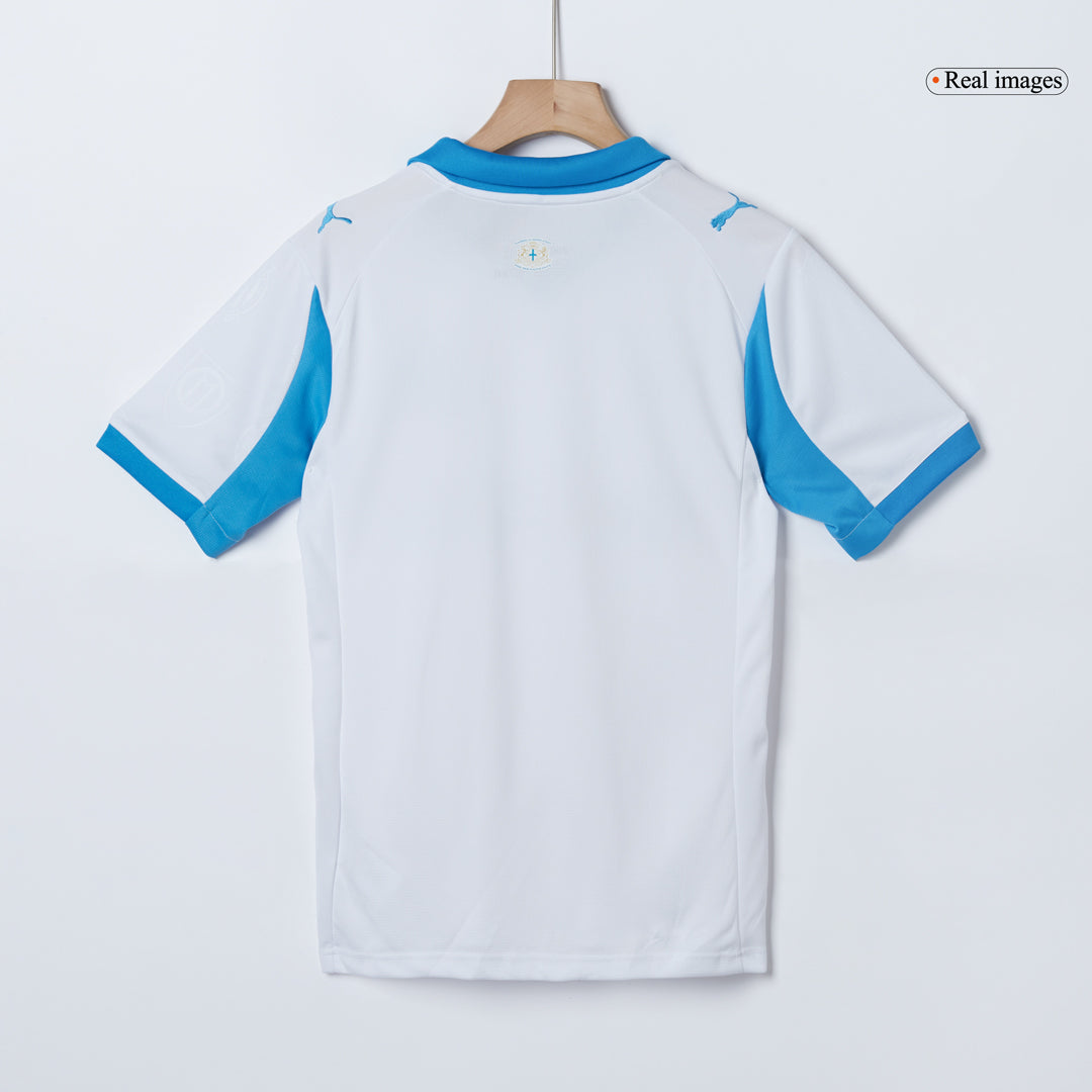 Olympique de Marseille Domicile Maillot 2025/26 Blanc Grande Taille