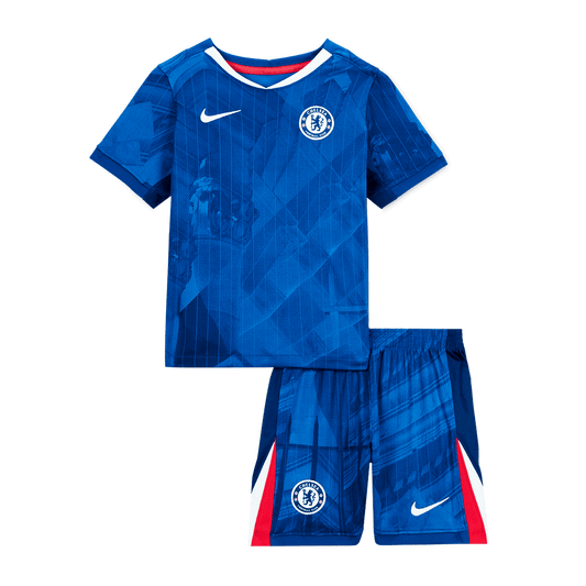 Chelsea Domicile Maillot Kit 2025/26 Enfant Bleu