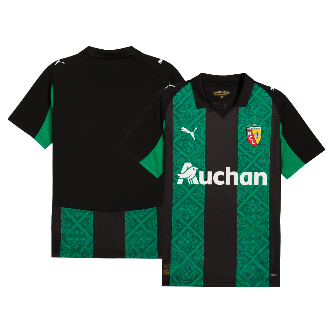 RC Lens Extérieur Maillot 2025/26 Vert&noir