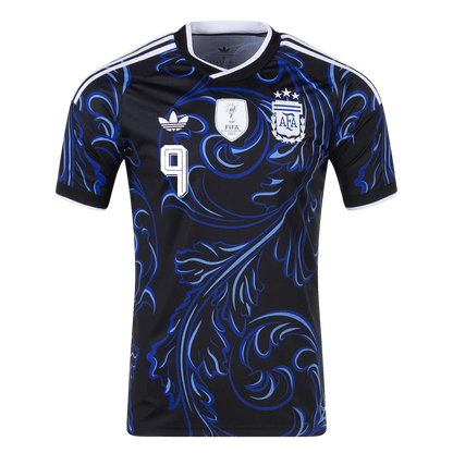 J. ÁLVAREZ #9 Argentine Extérieur Maillot 2026 Noir