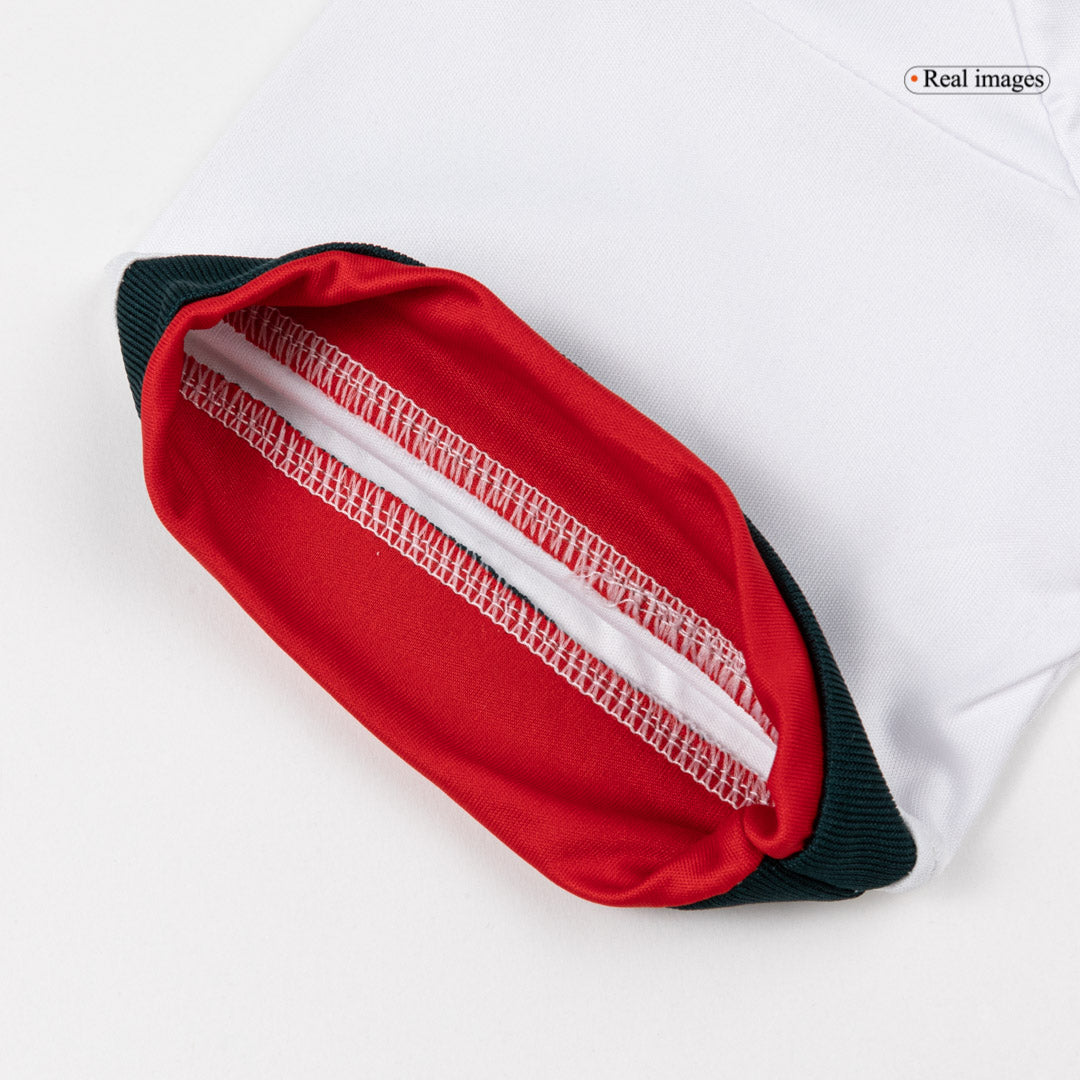 Mexique Extérieur Maillot Kit 2026 Enfant Blanc