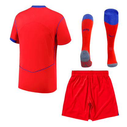 Les Parisiens Third Maillot Kit 2025/26 Rouge