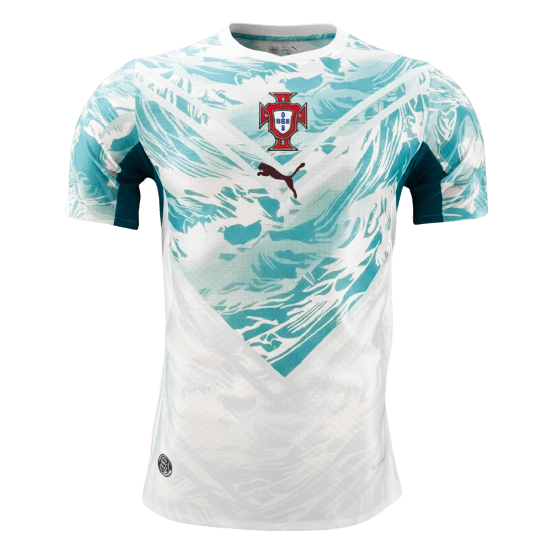 Portugal Extérieur Maillot 2026 White&Green Joueur