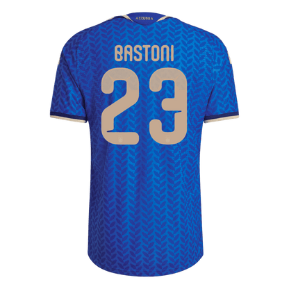 BASTONI #23 Italie Domicile Maillot 2026 Bleu Joueur