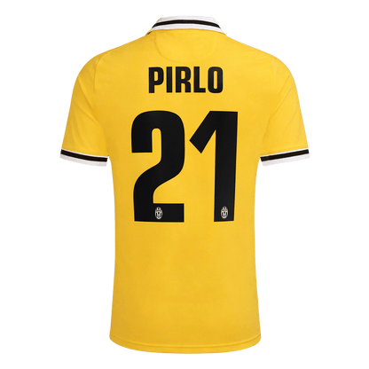 Retro PIRLO #21 Juventus Extérieur Maillot 2013/14 Jaune