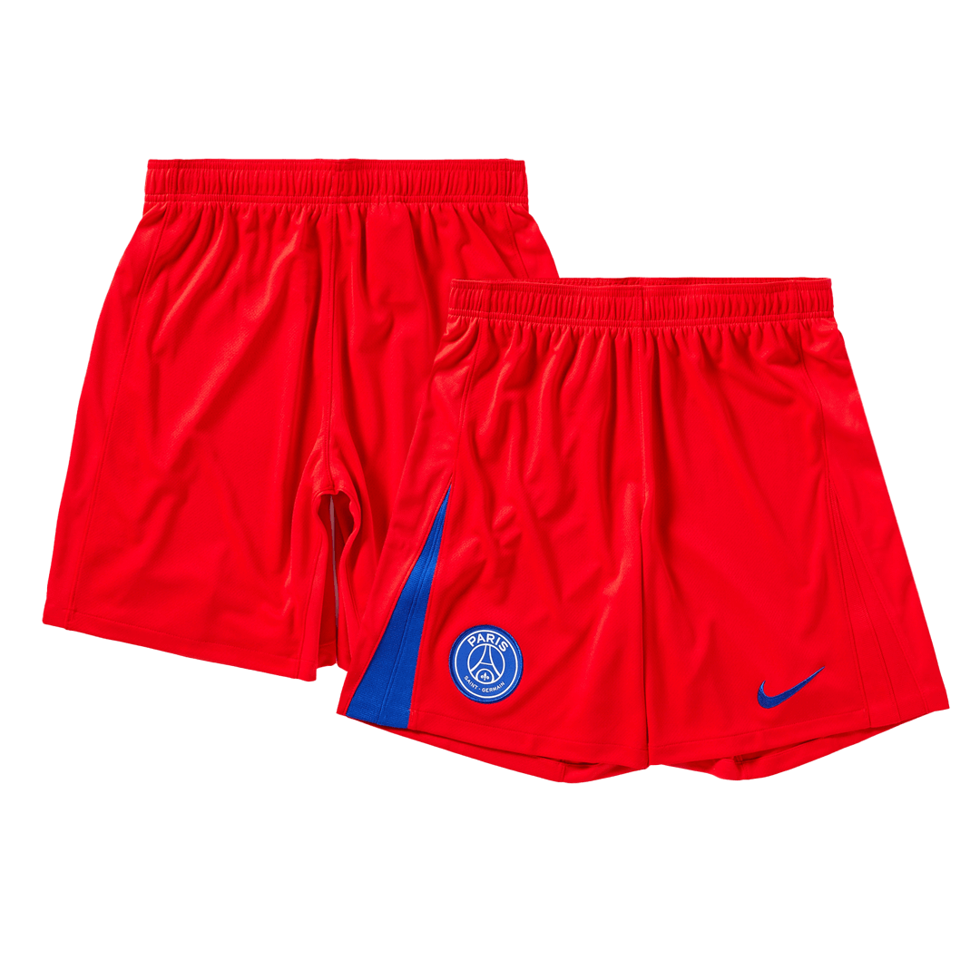 Les Parisiens Third Maillot Kit 2025/26 Rouge
