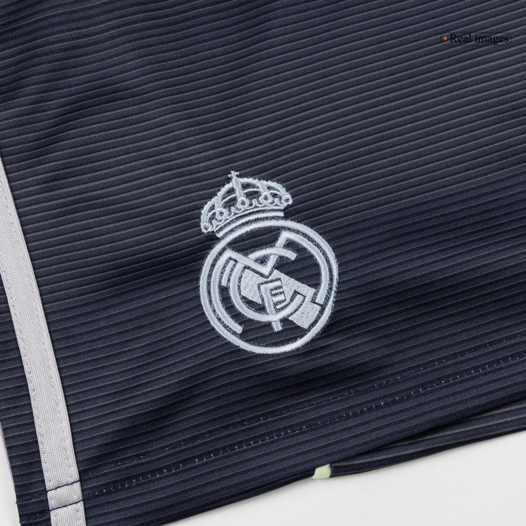 Kids Real Madrid Extérieur Maillot Kit 2025/26 Bleu marine - Super