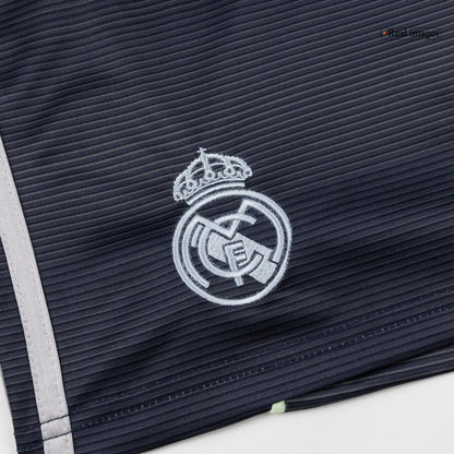 Kids Real Madrid Extérieur Maillot Kit 2025/26 Bleu marine - Super