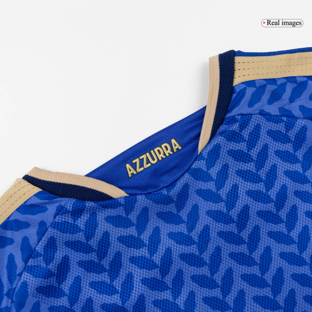 Italie Domicile Maillot 2026 Bleu Joueur