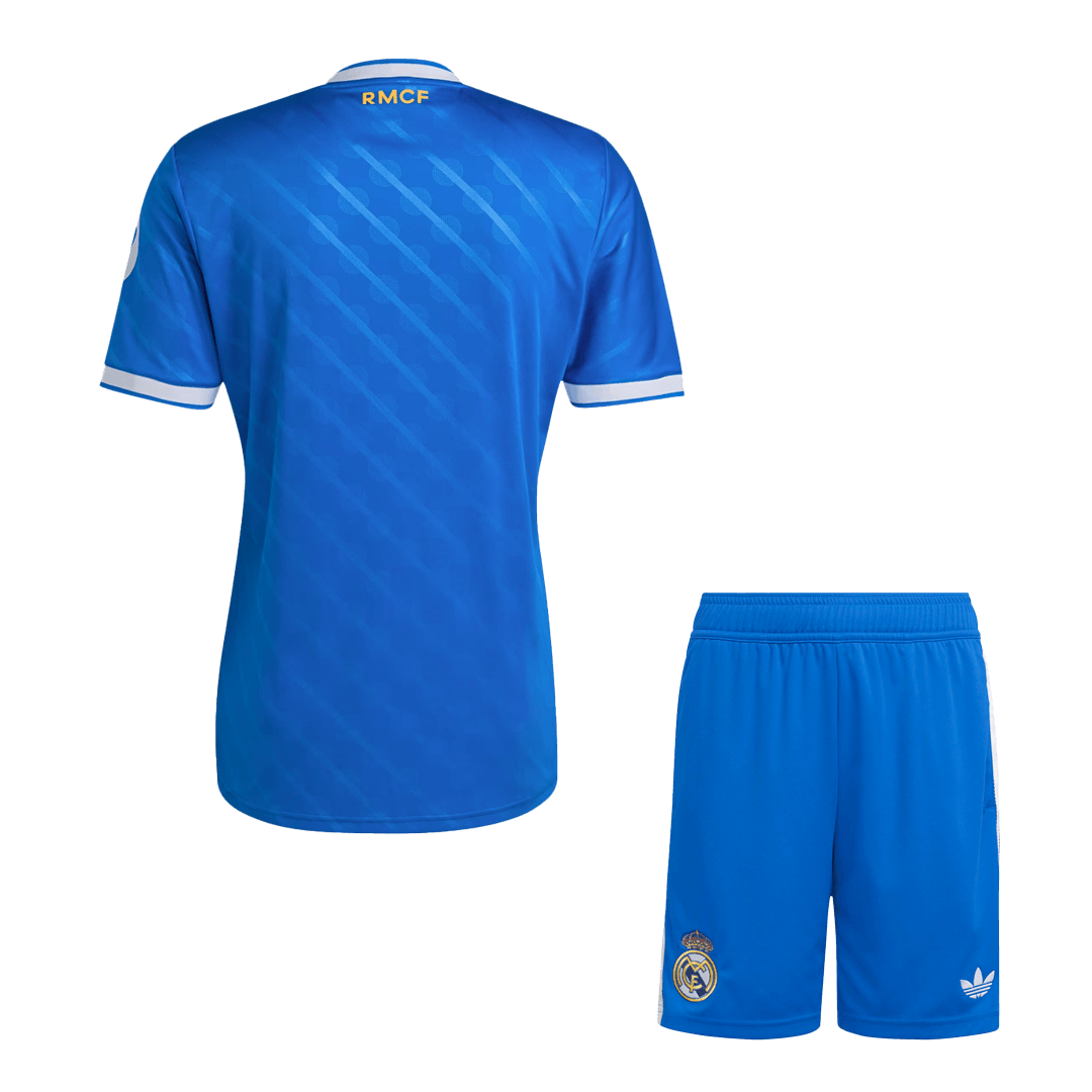 Real Madrid Third Maillot Kit 2025/26 Bleu