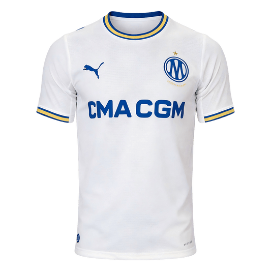 Olympique de Marseille Domicile Maillot 2026/27 Blanc Joueur
