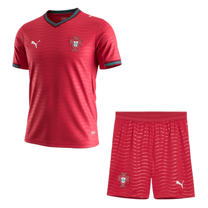 Portugal Domicile Maillot Kit 2026 Rouge