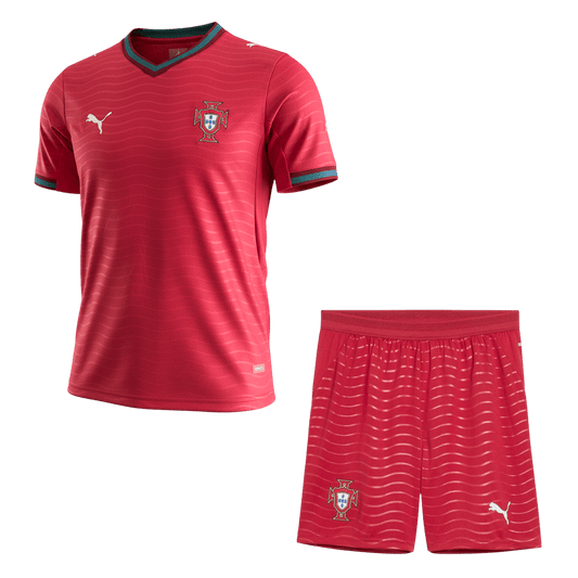 Portugal Domicile Maillot Kit 2026 Rouge