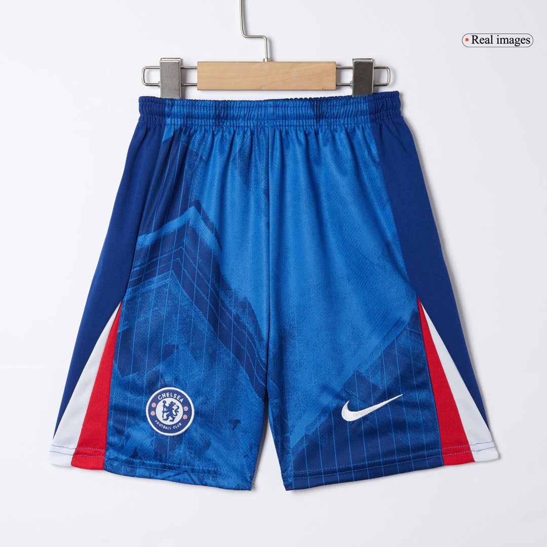 Chelsea Domicile Maillot Kit 2025/26 Enfant Bleu