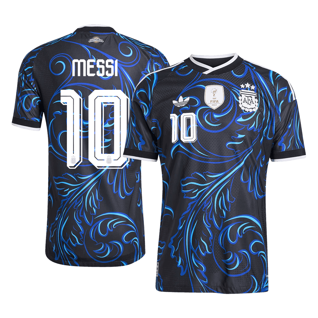 MESSI #10 Argentine Extérieur Maillot 2026 Noir Joueur