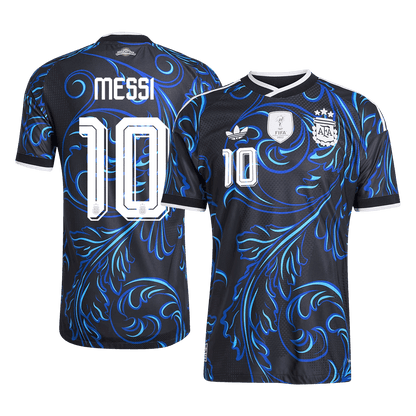 MESSI #10 Argentine Extérieur Maillot 2026 Noir Joueur