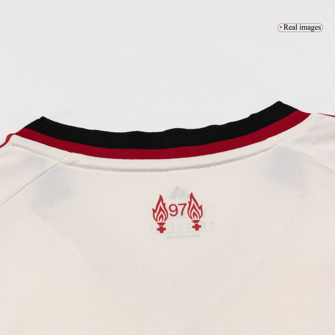 ISAK #9 Liverpool Extérieur Maillot 2025/26 Blanc