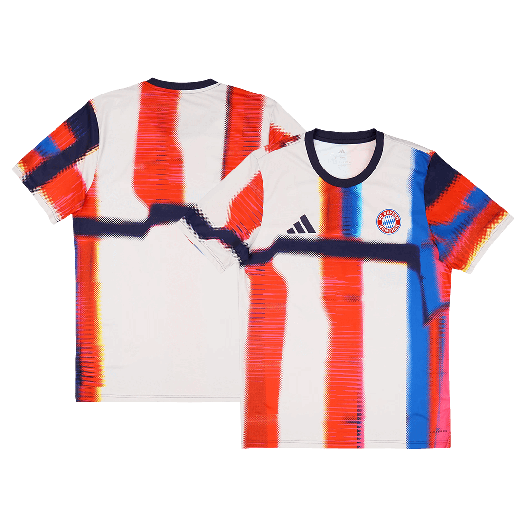 Bayern Munich Pre-Match Maillot 2025/26 Rouge&Blanc