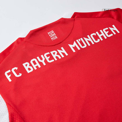 UPAMECANO #2 Bayern Munich Domicile Maillot 2025/26 Rouge Joueur