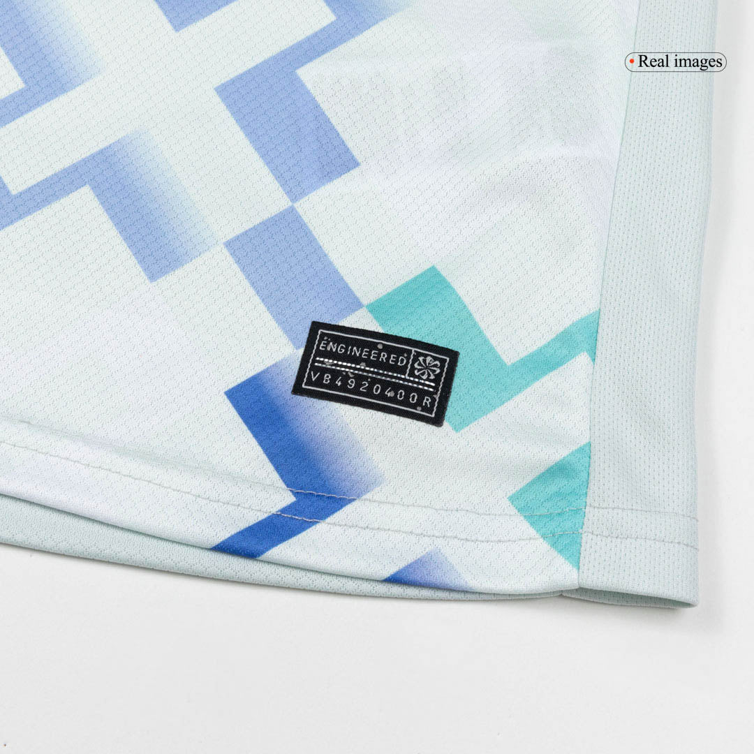 Inter Milan Extérieur Maillot Kit 2025/26 Enfant Blanc