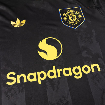 Manchester United Third Maillot Manches Longues 2025/26 Noir