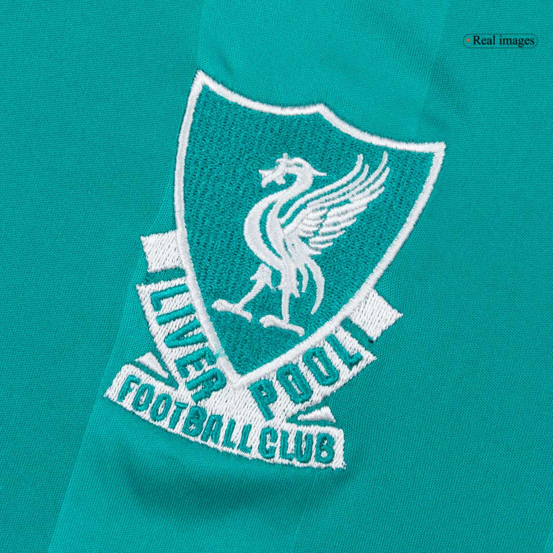 M.SALAH #11 Liverpool Third Maillot 2025/26 Vert