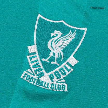M.SALAH #11 Liverpool Third Maillot 2025/26 Vert