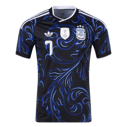 DE PAUL #7 Argentine Extérieur Maillot 2026 Noir