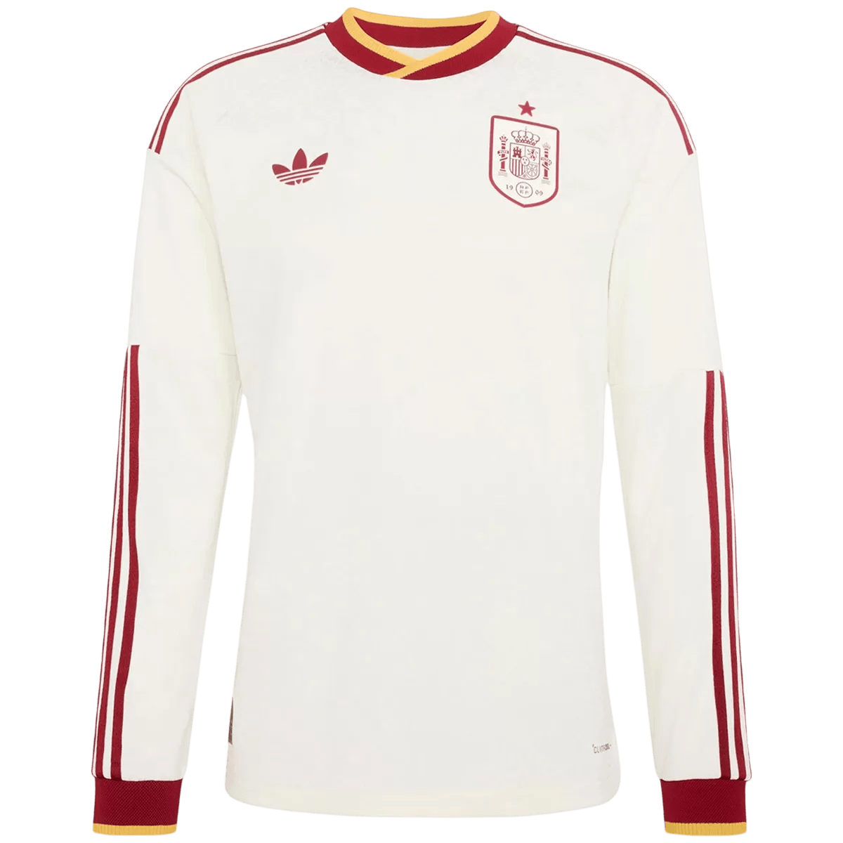 Espagne Extérieur Maillot Manches Longues 2026 Blanc