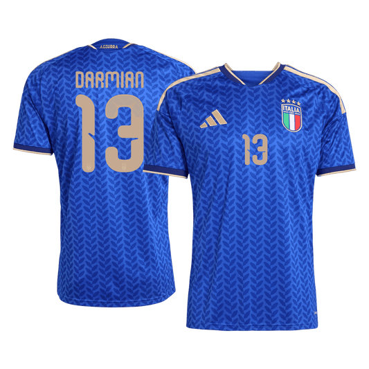 DARMIAN #13 Italie Domicile Maillot 2026 Bleu - Super