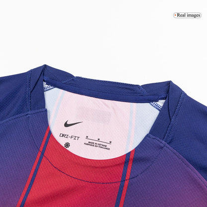 Men Barcelone Domicile Maillot Kit 2025/26 Rouge&Bleu - Super